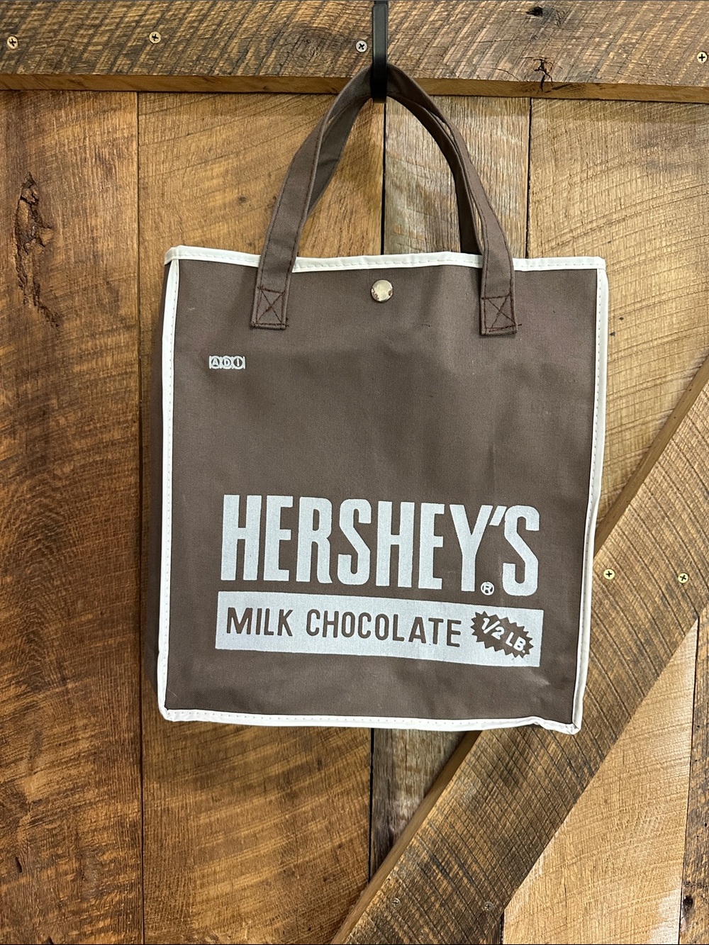 Vintage Hershey’s milk chocolate tote bag 1980s 11”x13”